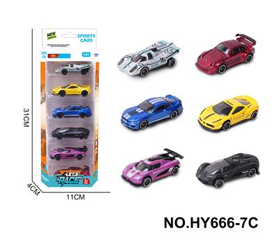 6款1:64合金车6只装 - OBL10352539