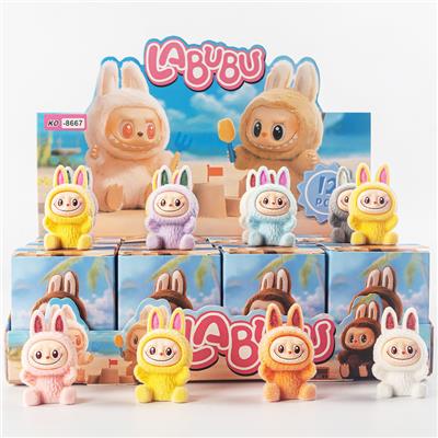 坐坐拉bubu植绒潮玩盲盒 - OBL10355388