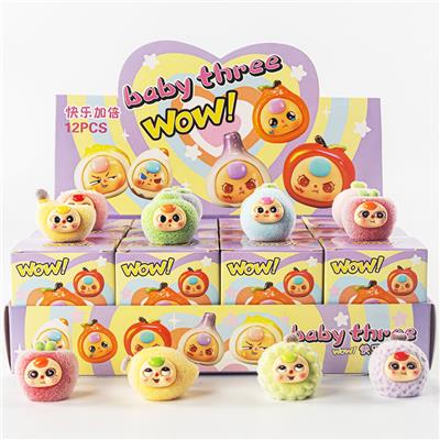 娃三岁3植绒潮玩盲盒 - OBL10355398