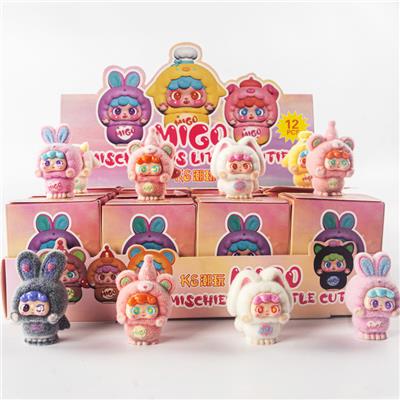 潮玩萌粒植绒潮玩盲盒 - OBL10355408