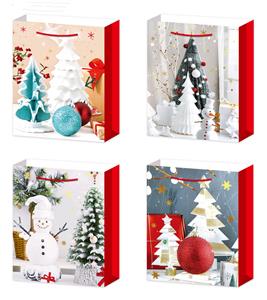 四款中号烫金礼品袋 - OBL10355697