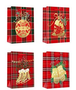 四款中号烫金礼品袋 - OBL10355721