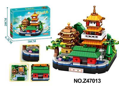 积木国潮建筑（少林寺） - OBL10356113