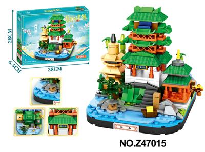 积木国潮建筑（滕王阁） - OBL10356115