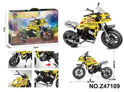 新款摩托车积木
-本田cb - OBL10356130