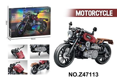 金吉拉摩托车积木 - OBL10356134