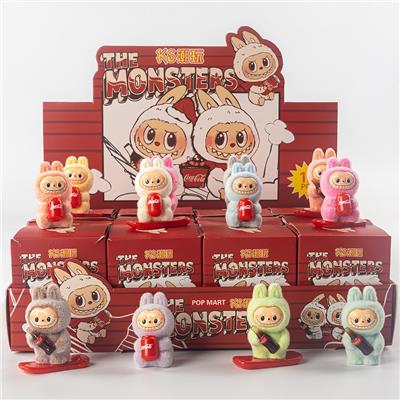 12个盒植绒可乐拉布布盲盒 - OBL10356452