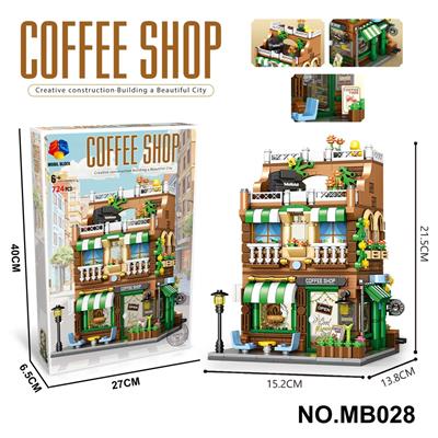 DIY拼装积木 咖啡店 - OBL10356648