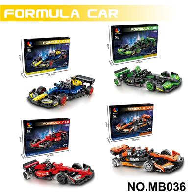DIY拼装积木 赛车 - OBL10356656