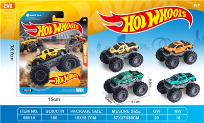 合金惯性大轮越野车  （风火轮） - OBL10356695