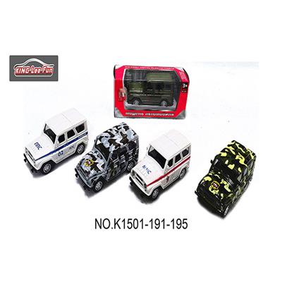 1:43俄罗斯吉普回力合金车（5款混装） - OBL10356808