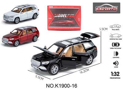 1:32迈巴赫  声光六开门回力合金车模 - OBL10356907