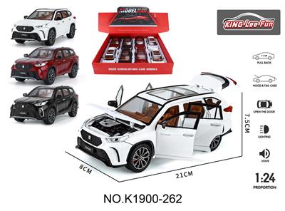 1:24 6开门皇冠陆放声光回力合金车（街车版） - OBL10356931