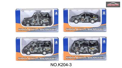 1:64俄文回力合金车迷彩灰四款混装 - OBL10357060