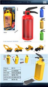 灭火筒收纳+4只工程车仔 - OBL10357158