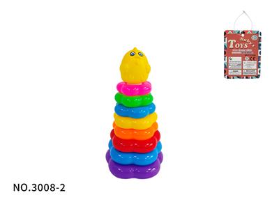 8层花型彩虹套圈（鸡仔) - OBL10357189