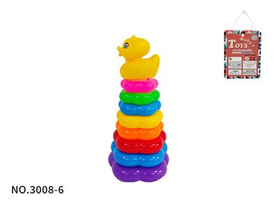 8层花型彩虹套圈（嘟嘟鸭) - OBL10357193