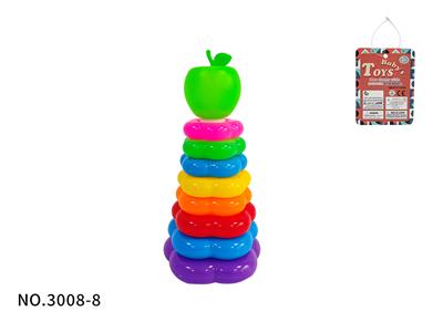 8层花型彩虹套圈（苹果) - OBL10357195