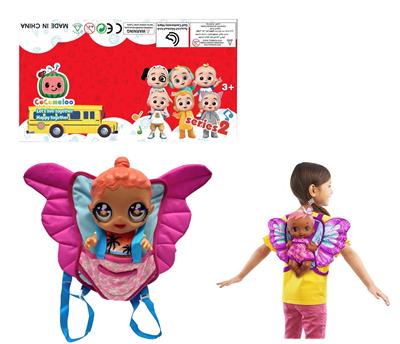 高档大蝴蝶背包OMG.LOL高档1比1 16寸玻璃眼珠头全搪胶Glitter Babyz 惊喜星尘宝宝带4声音功能描述【娃娃带喝水尿尿】 - OBL10357817