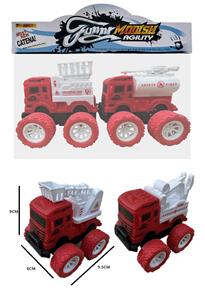 惯性大轮军事车2只装 - OBL10357980