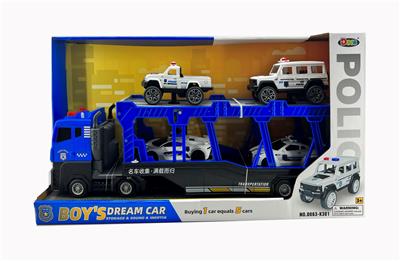 惯性警察双层拖头车（带声光） - OBL10358214