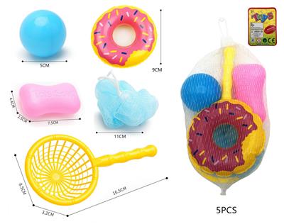 洗澡捕鱼玩具（5件套庄） - OBL10359336