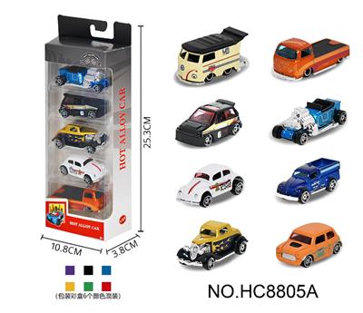 1:64合金车5只开窗盒装 - OBL10359470