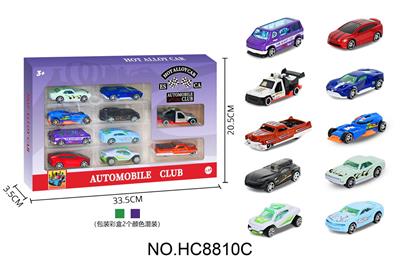 1:64合金车10只开窗盒装 - OBL10359484