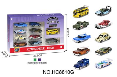 1:64合金车10只开窗盒装 - OBL10359488