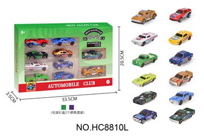 1:64合金车10只开窗盒装 - OBL10359492