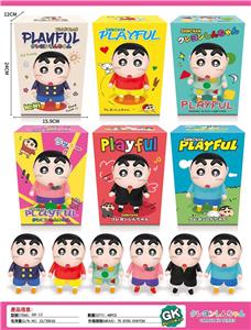 蜡笔小新手办公仔 摆件（6款混装） - OBL10360048