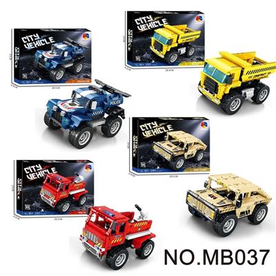 DIY拼装积木 赛车 - OBL10360835