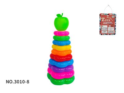 10层花型彩虹套圈（苹果) - OBL10363341
