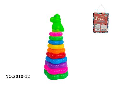 10层花型彩虹套圈（恐龙) - OBL10363345