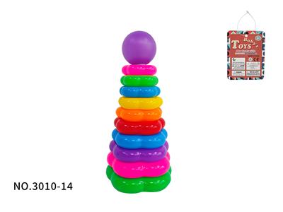 10层花型彩虹套圈（球） - OBL10363347