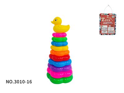 10层花型彩虹套圈（大黄鸭) - OBL10363349