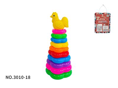 10层花型彩虹套圈（公鸡) - OBL10363351