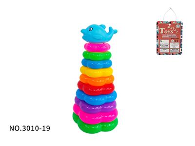 10层花型彩虹套圈（海豚) - OBL10363352