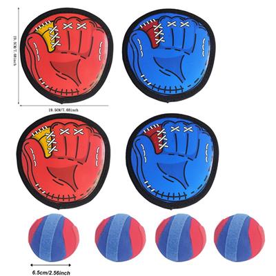 粘靶球-4拍4魔术贴球 - OBL10363879