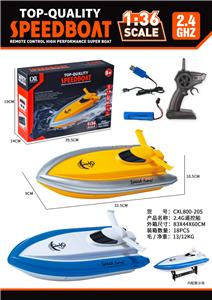 2.4G水上迷你遥控船（2色混装） - OBL10363983