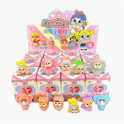 展示盒12只庄植绒摆件
哭娃二代
混色混款 - OBL10364417