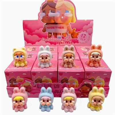 展示盒12只庄植绒摆件
情侣哭娃
混色混款 - OBL10364418