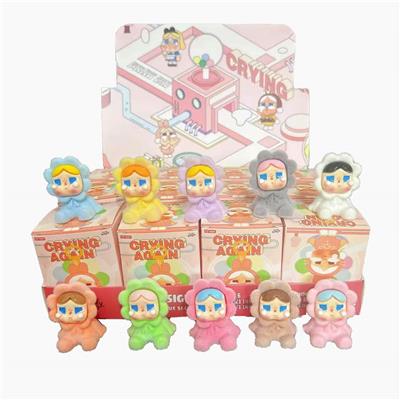 展示盒12只庄植绒摆件
花朵哭娃
混色混款 - OBL10364420