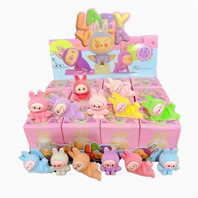 展示盒12只庄植绒摆件
瑜伽拉布布
混色混款 - OBL10364423