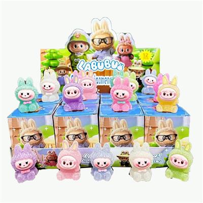 展示盒12只庄植绒摆件
夜光拉布布
混色混款 - OBL10364426