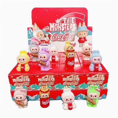 展示盒12只庄植绒摆件
可乐拉布布
混色混款 - OBL10364428