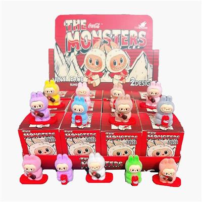 展示盒12只庄植绒摆件
滑板可乐拉布布
混色混款 - OBL10364429