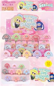 展示盒12只庄植绒摆件
马卡龙小小兔
混色混款 - OBL10364438