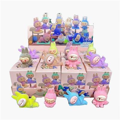 展示盒12只庄植绒摆件
瑜伽拉布布三代
混色混款 - OBL10364439