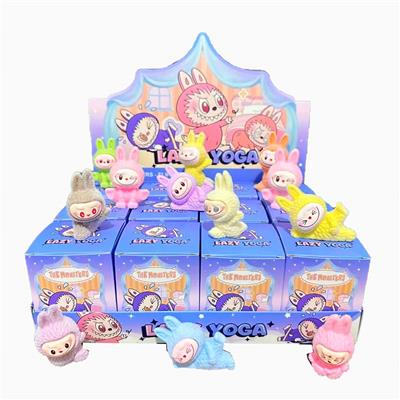 展示盒12只庄植绒摆件
瑜伽拉布布二代
混色混款 - OBL10364440